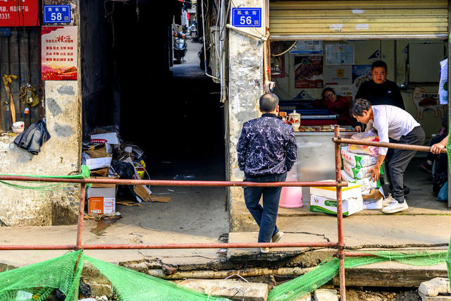 街景 工地 街道 大厦 杂货店 指示牌 建筑 船屋