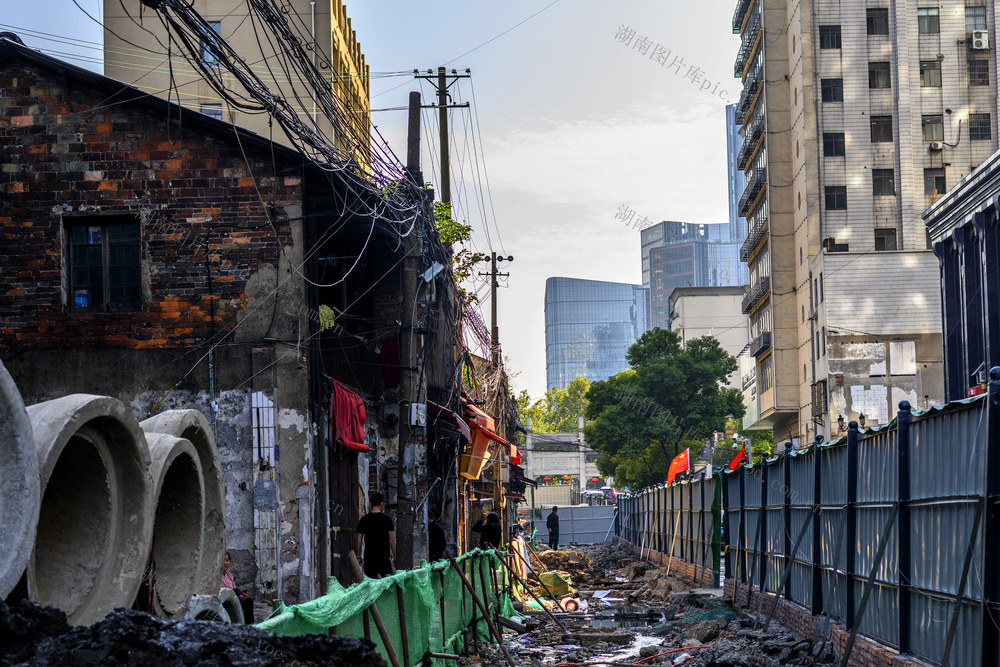 街景 工地 街道 大厦 杂货店 指示牌 建筑 船屋