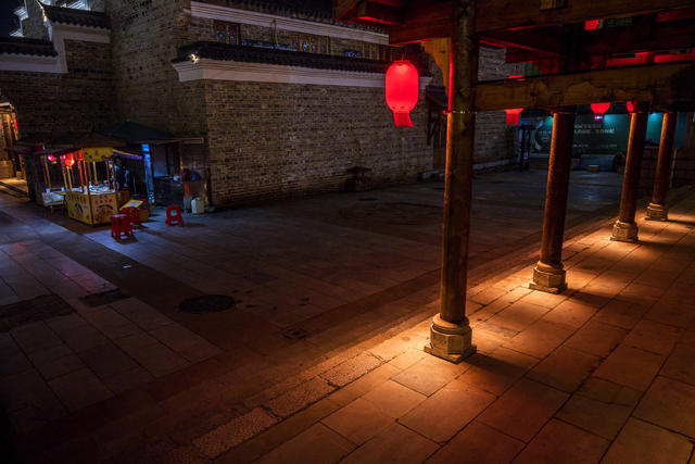 街道 餐厅 街景 庭院