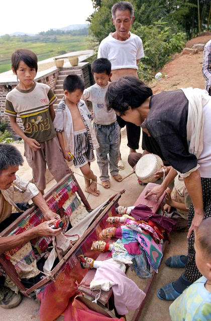 面具    老人 演出 鼓 饰品 儿童 其他   
