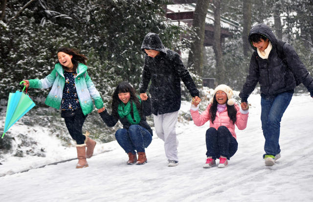 2013年的第一场雪