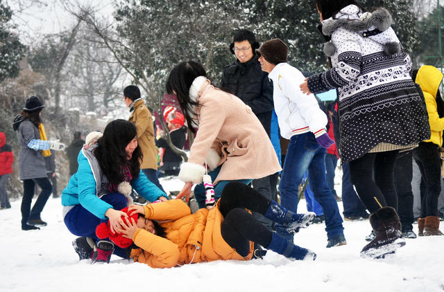 2013年的第一场雪