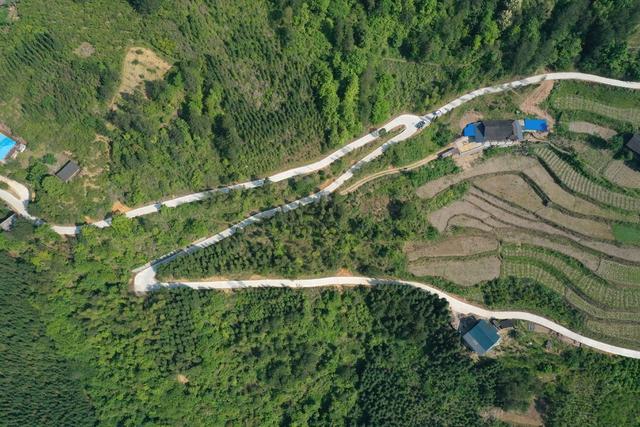 山谷  城步苗族自治县  汀坪乡  龙塘村  村级公路
