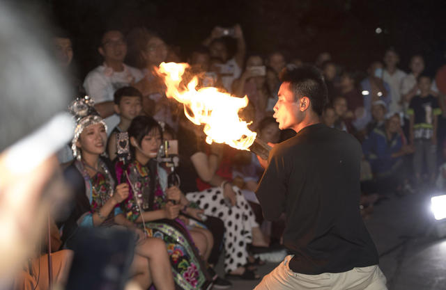 凤凰县  山江镇   老家寨  苗王府  苗寨  苗族