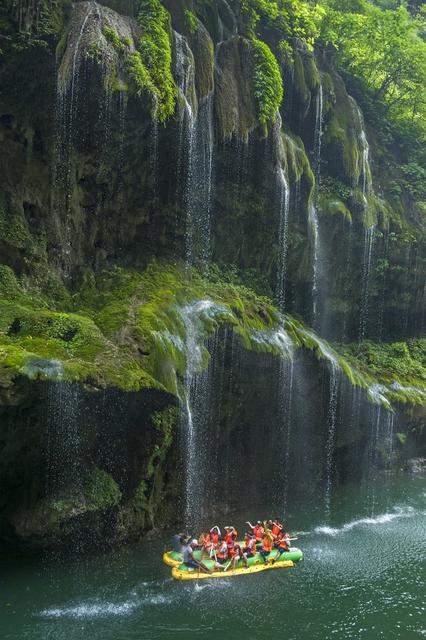 瀑布 旅游