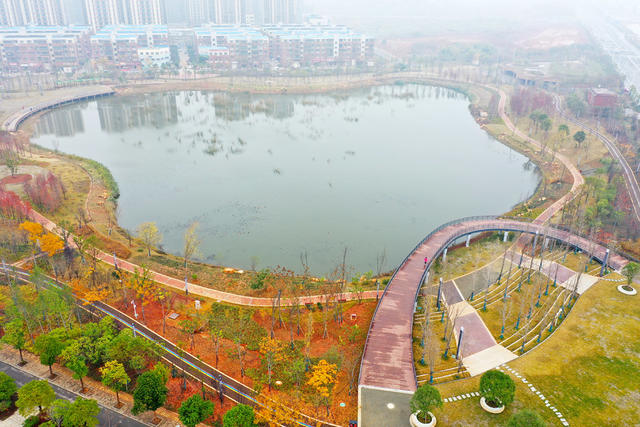 海绵城市  湘潭  公园  荪湖生态公园