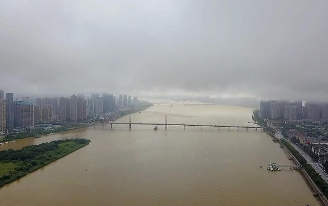 洪水 水位 湘江 文津渡口 警戒水位