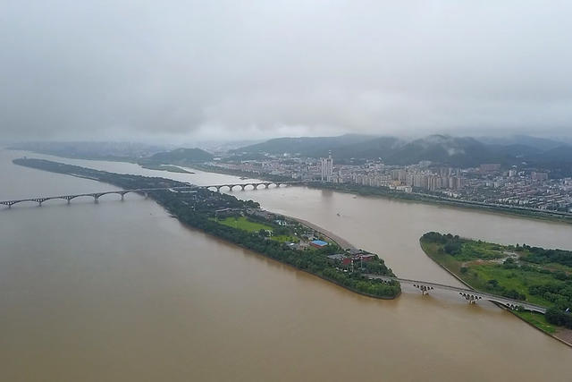洪水 水位 湘江 文津渡口 警戒水位