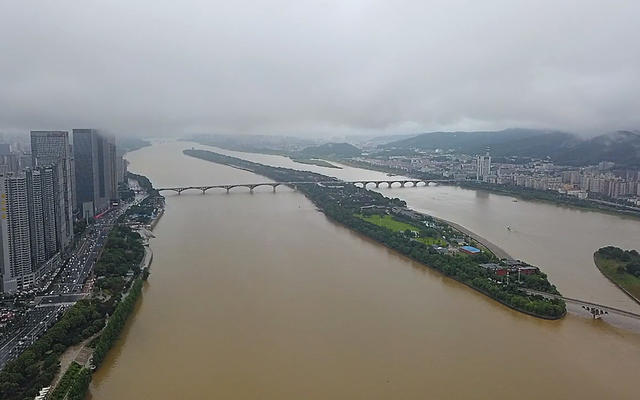 洪水 水位 湘江 文津渡口 警戒水位