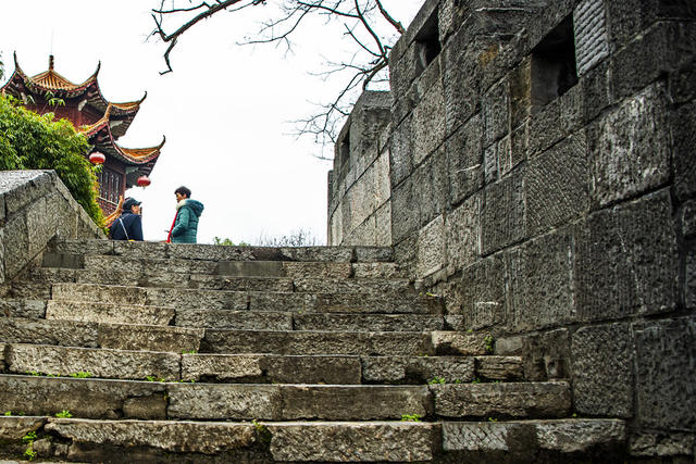 街道 建筑 石头墙 楼梯 岩石 城堡 码头