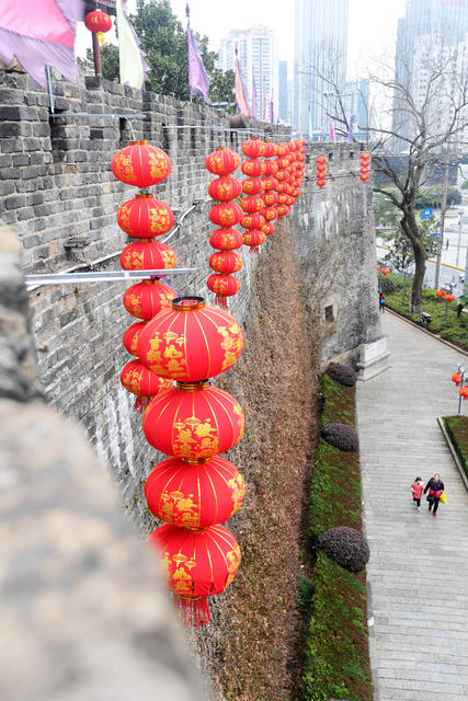 灯笼  天心阁  长沙