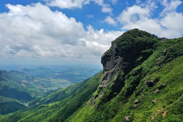 山峰 自然 旅游 悬崖
