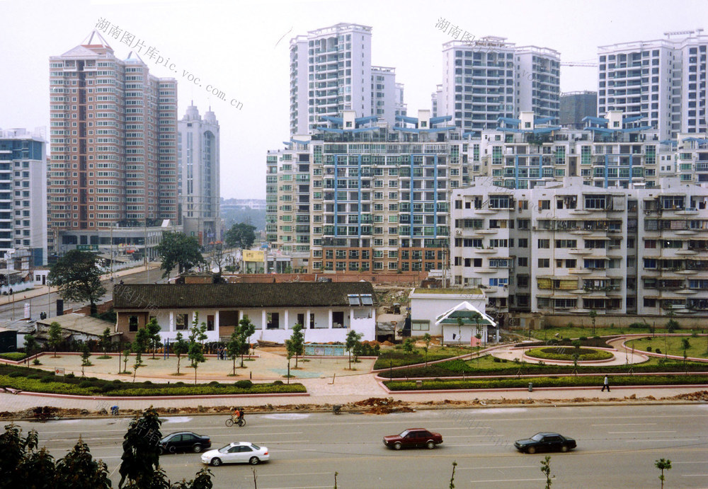 建筑 街景 楼房 长沙