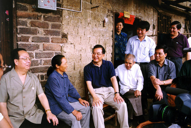 温家宝 郴州 北湖 救灾 部队