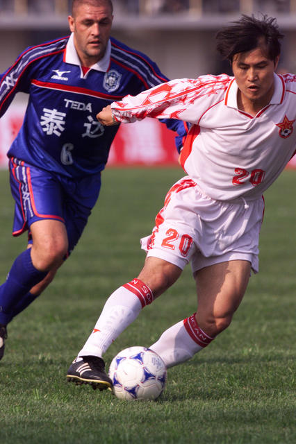 帅哥 运动 足球 八一振邦 天津泰达 湘潭 