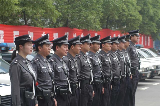 警察 街道 长沙 巡警 队列