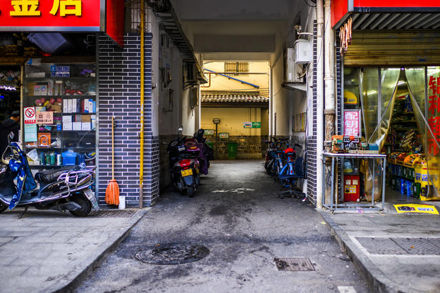 街道 自行车 汽车 箱包 杂货店 街景 超市购物车 甜食 理发店 烟草店