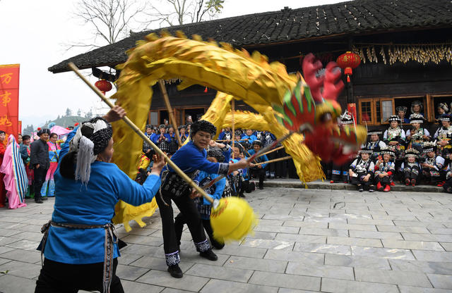 茶旅 融合 非遗 花灯 舞狮 武术 蚌壳舞 舞龙 添彩