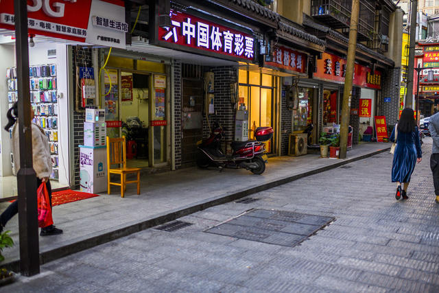 街道 街道 街景 大厦 衣物 家居物品 箱包 电动车 杂货店 烟草店