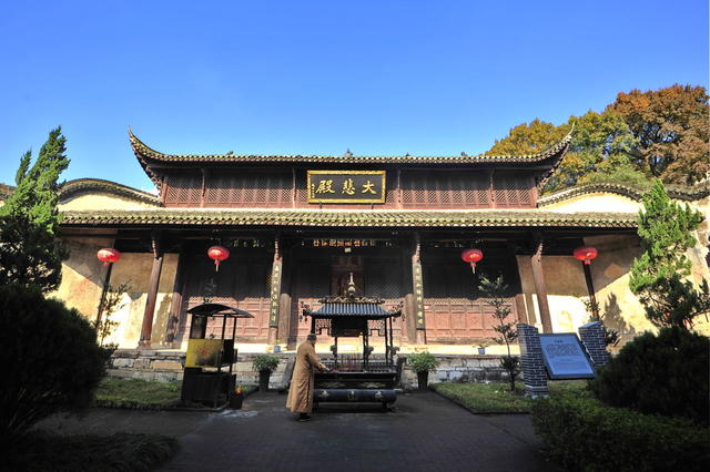 寺庙 李自成 窗厂 禅茶 僧侣 大悲殿 文物
