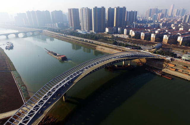 桥梁  浏阳河  汉桥