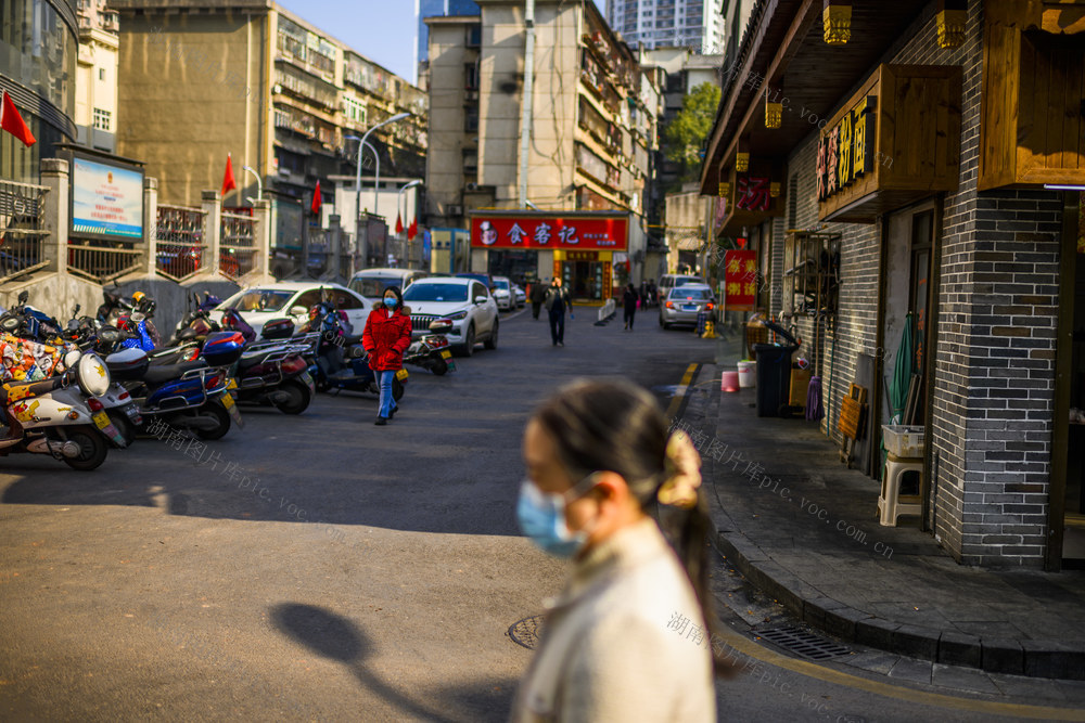  Changsha Old Street Furong District East Gate Shortcut Liuyangmen Ancient City Pool of Changsha in Ming and Qing Dynasties