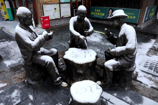 2022年春雪 清明上河图 江南