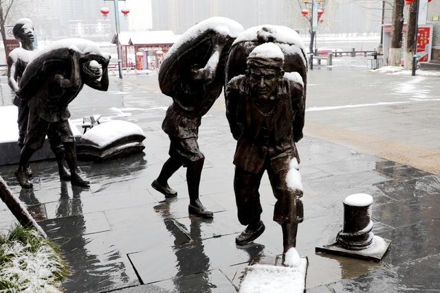2022年春雪 清明上河图 江南