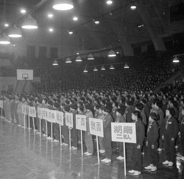 湖南省 长沙市 全国二十一单位女少年乒乓球锦标赛