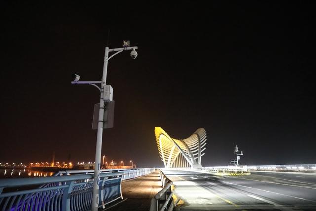 2022年除夕 春节 大年三十 桥夜景