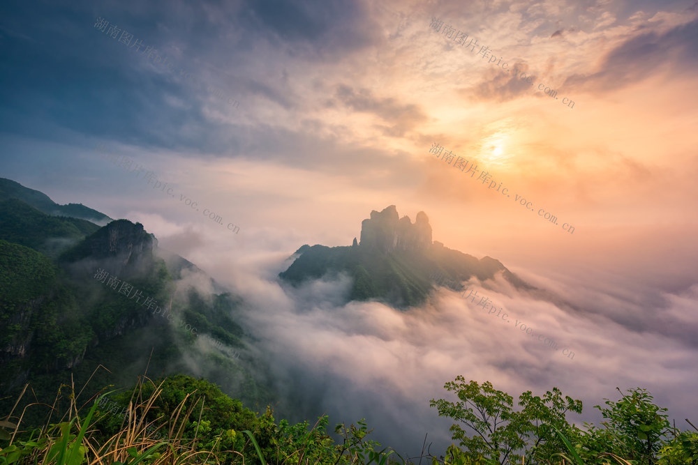 保靖县 吕洞山 景区 旅游 湘西