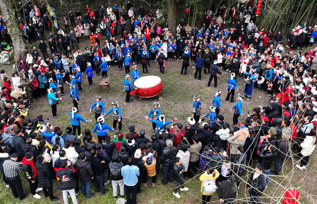 调年节 苗族 山歌 龙狮 祭祖