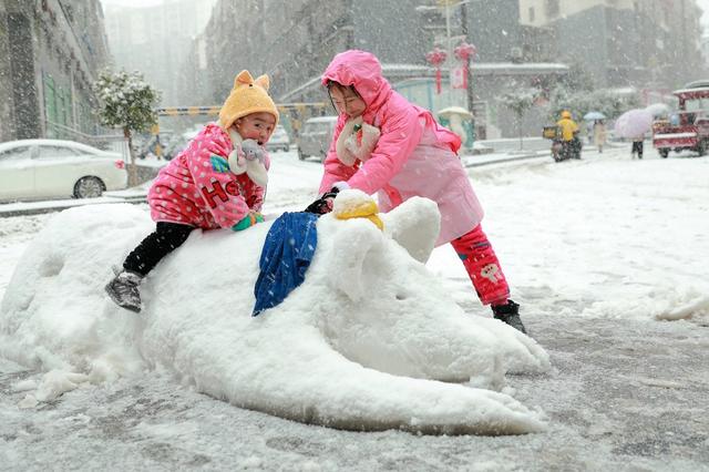 大雪 家长 孩子 感受 雪趣