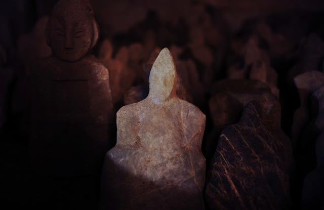 石人 人俑 鬼崽岭 鬼崽 陪葬 墓葬 舜帝 瑶族 巫毒