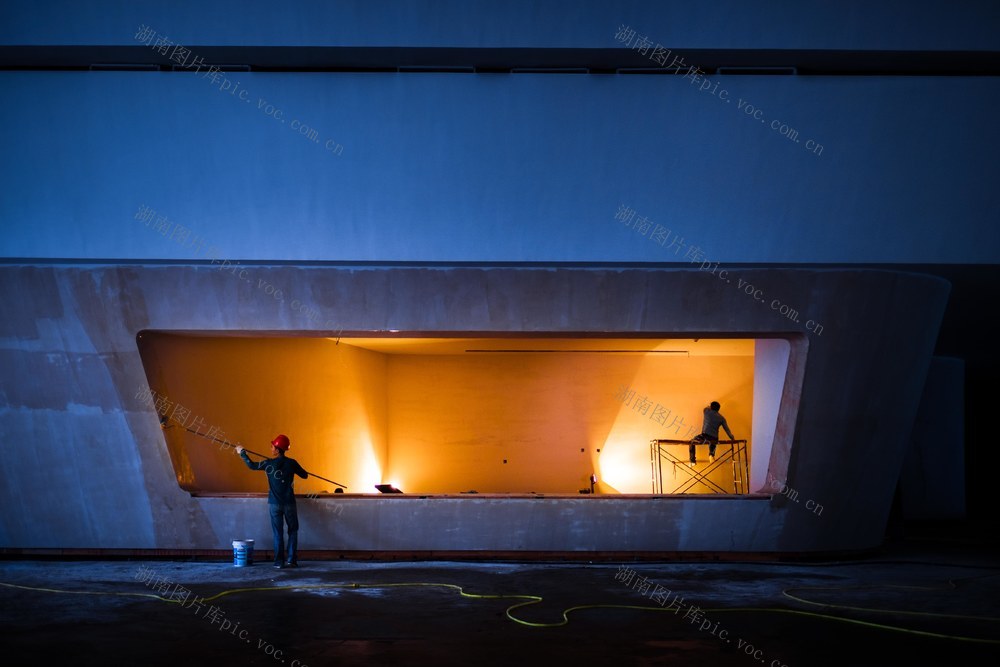 梅溪湖大剧院建筑工地