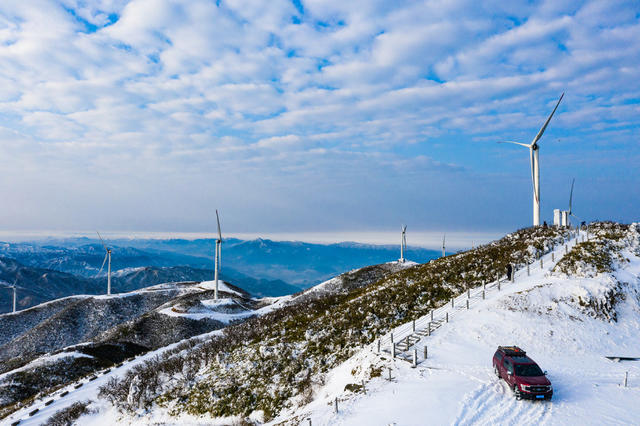 冰天雪地 云雾  云海  日出  日落  雪峰山  洪江市  怀化