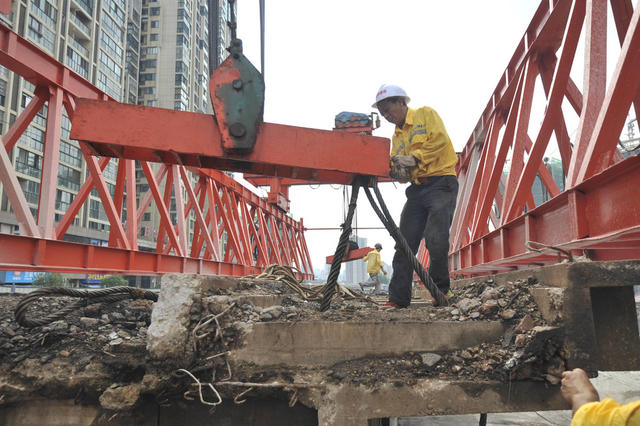 长沙  劳动路  跨京广铁路桥