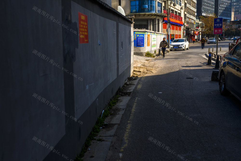  Changsha Old Street Furong District Nanyang Street Tang City Wall Ming Ji Wang Zhuge Liang Shupu Street in the late Qing Dynasty and the early Republic of China