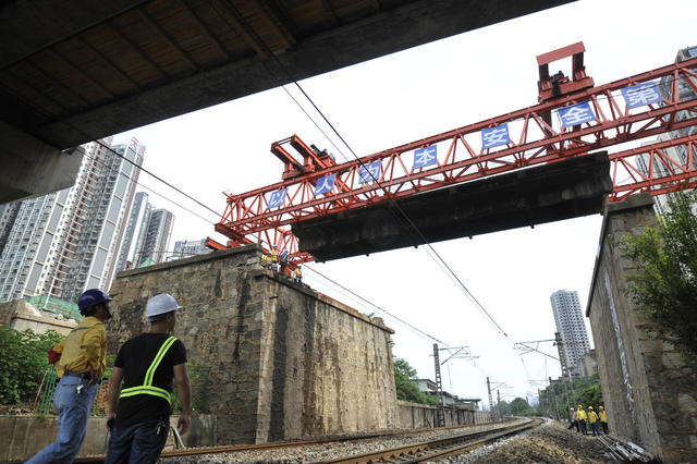 长沙  劳动路  跨京广铁路桥