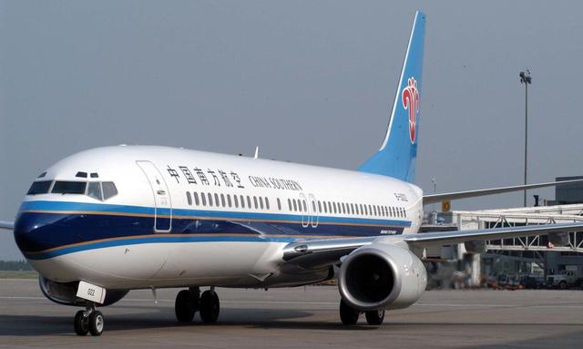 南方航空  首架  波音737—800型客机 长沙