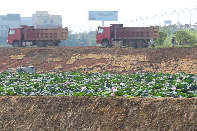 大泽湖 天空之城