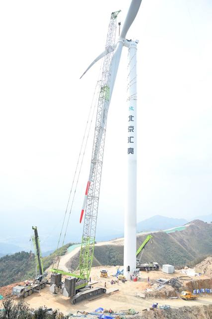 风力发电  清洁能源  节能减排  降碳  湘潭县  风电 昌山