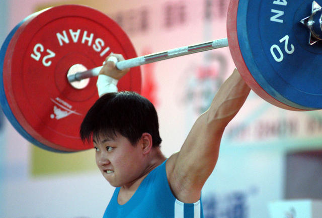  Wang Li World Record National Women's Examination Competition and Olympic Selection