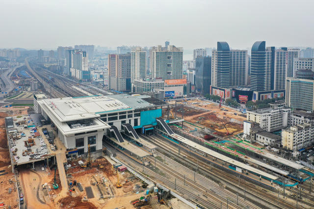 株洲 火车站 工程 城市建设