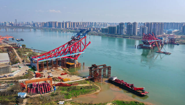 株洲 清水塘大桥 交通 湘江