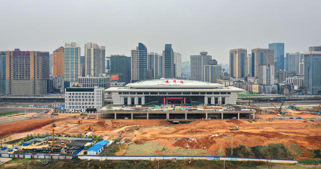 株洲 火车站 工程 城市建设