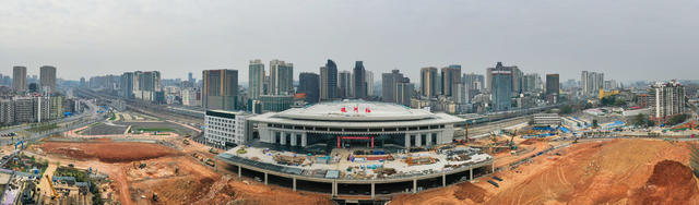 株洲 火车站 工程 城市建设