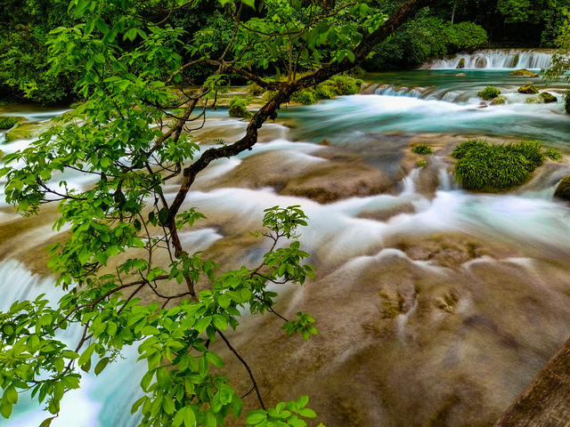 流水  青山绿水  荔波  贵州