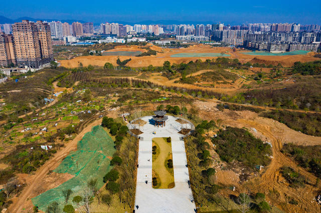 城市 公园 建设  双拥  怀化