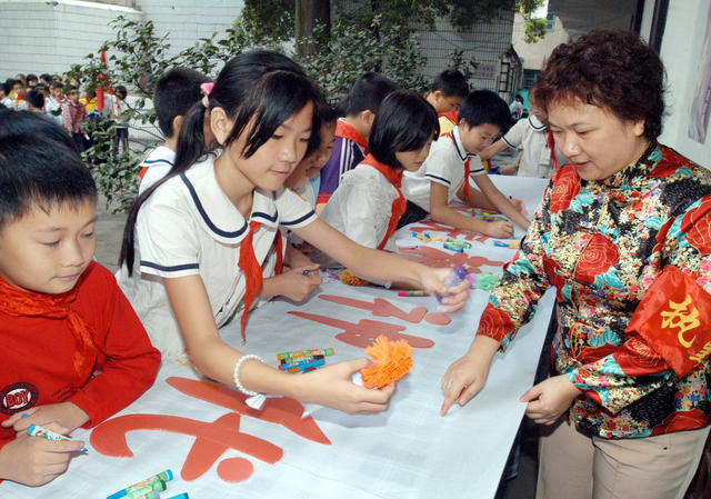 主题开学典礼  天心区 大古道巷小学